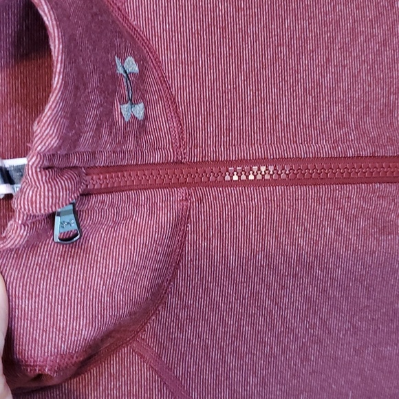 Under Armour StudioLux Lite Essential Henna Fitted Jacket Women's Size S Small - Picture 2 of 6